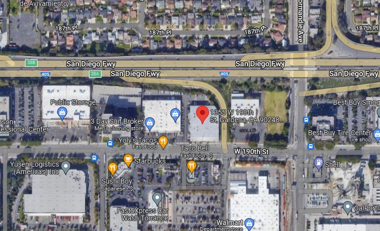 1355 W 190th St,Gardena,CA,90248,US Gardena,CA